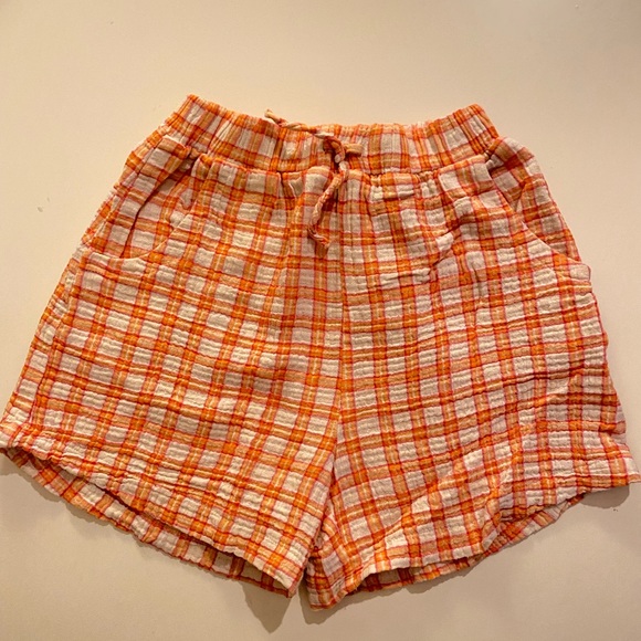 Zara plaid lounge shorts - Picture 1 of 3